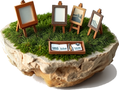 Gallery — Image posts and carousels for Instagram and Pinterest.